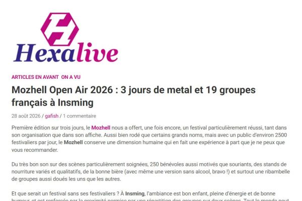 Review du MozHell par Hexalive Image de Review du MozHell par Hexalive